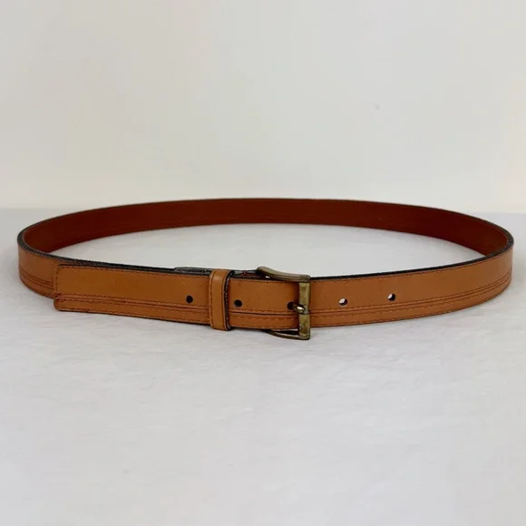 Levi's Vintage Tan Brown Leather Belt